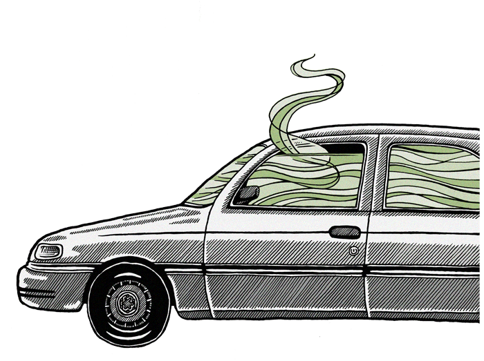 Weed-car