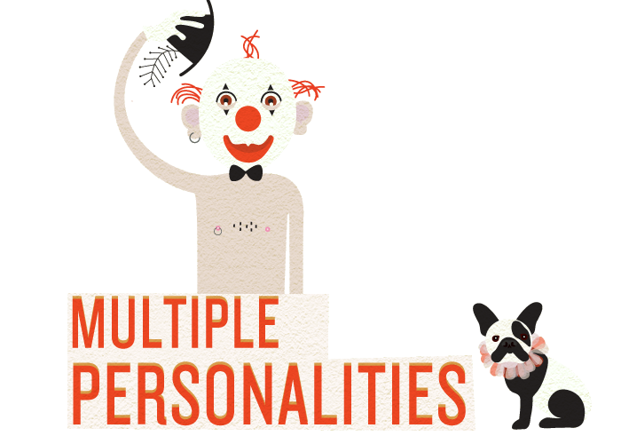 Multiple-personalities