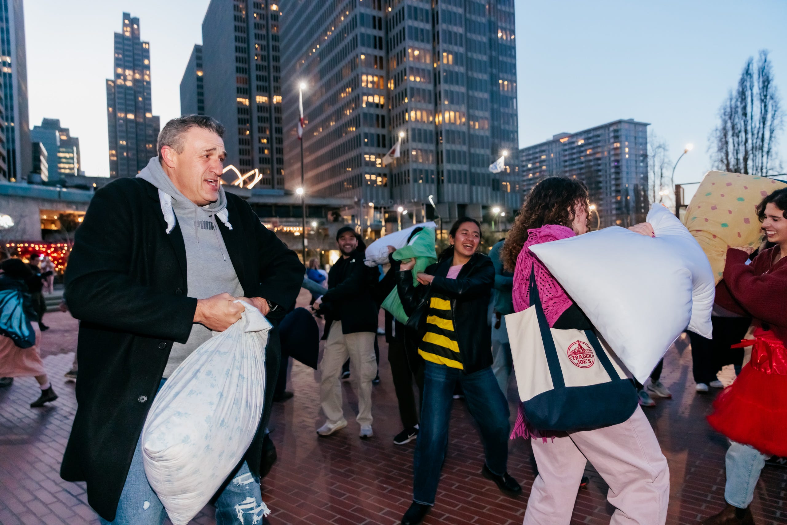 The boop that conquered San Francisco’s Valentine’s Day pillow fight