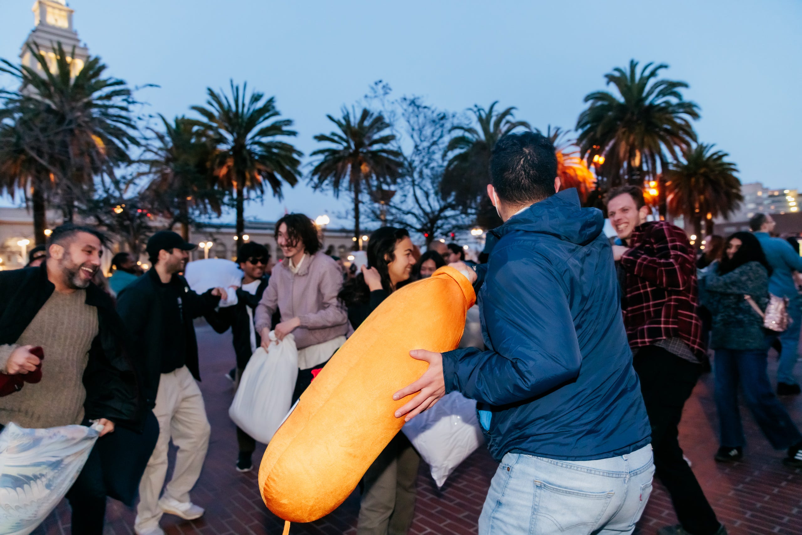 The boop that conquered San Francisco’s Valentine’s Day pillow fight