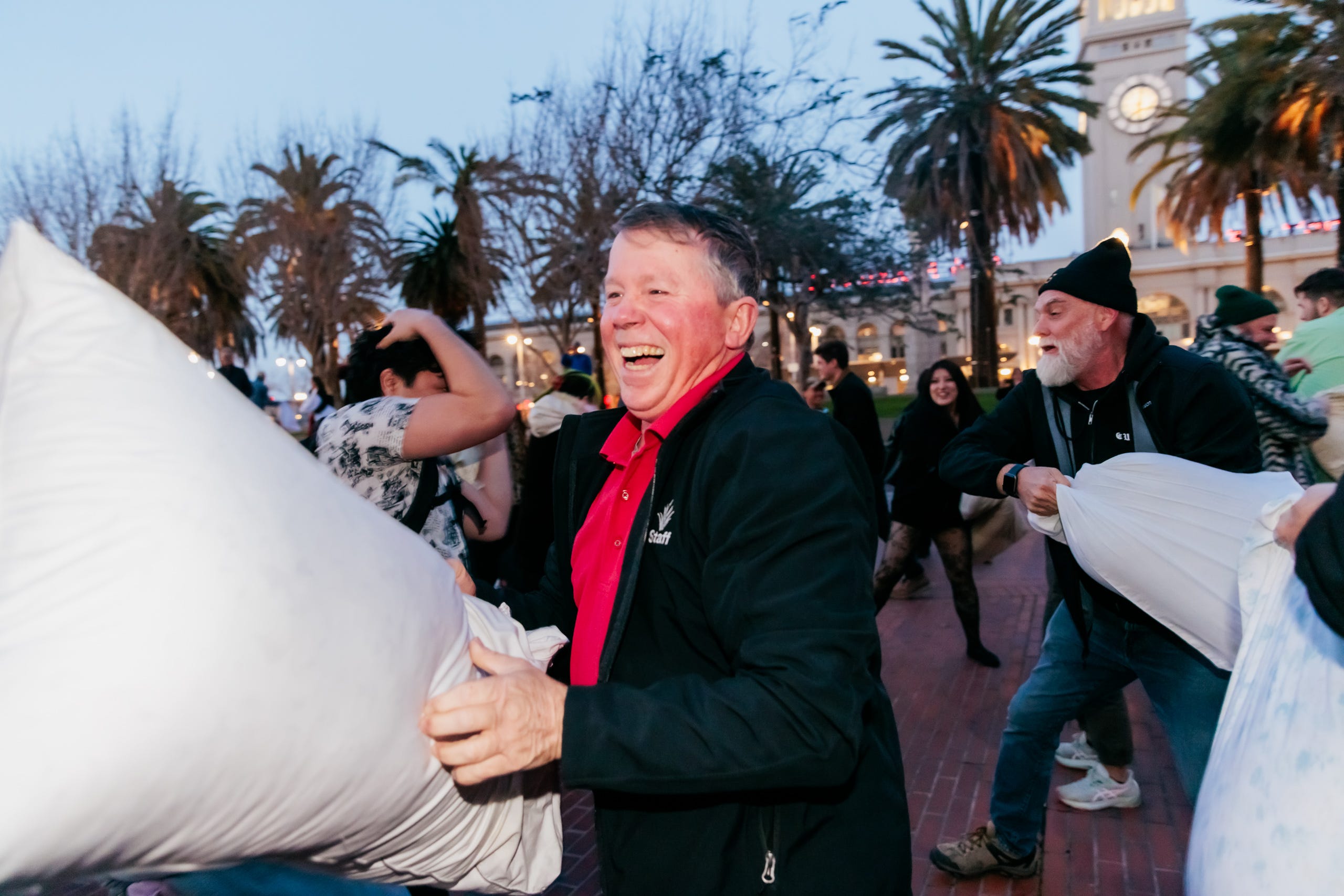 The boop that conquered San Francisco’s Valentine’s Day pillow fight