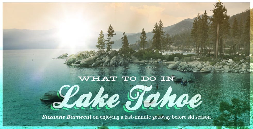 What to Do in Lake Tahoe