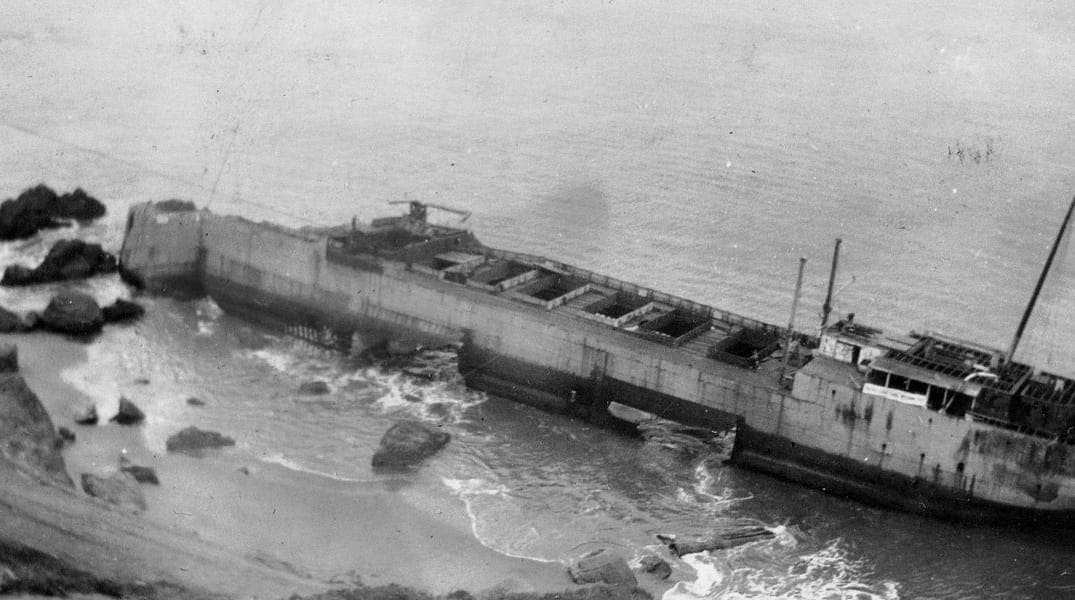 Photos: Lands End Shipwreck at Low Tide