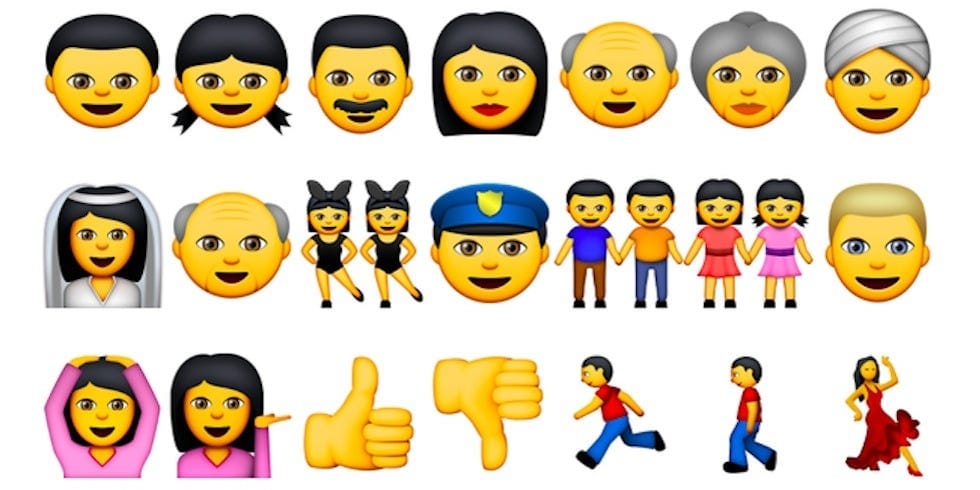 Now Why’d They Have to Go and Make the New Asian Emoji Yellow?