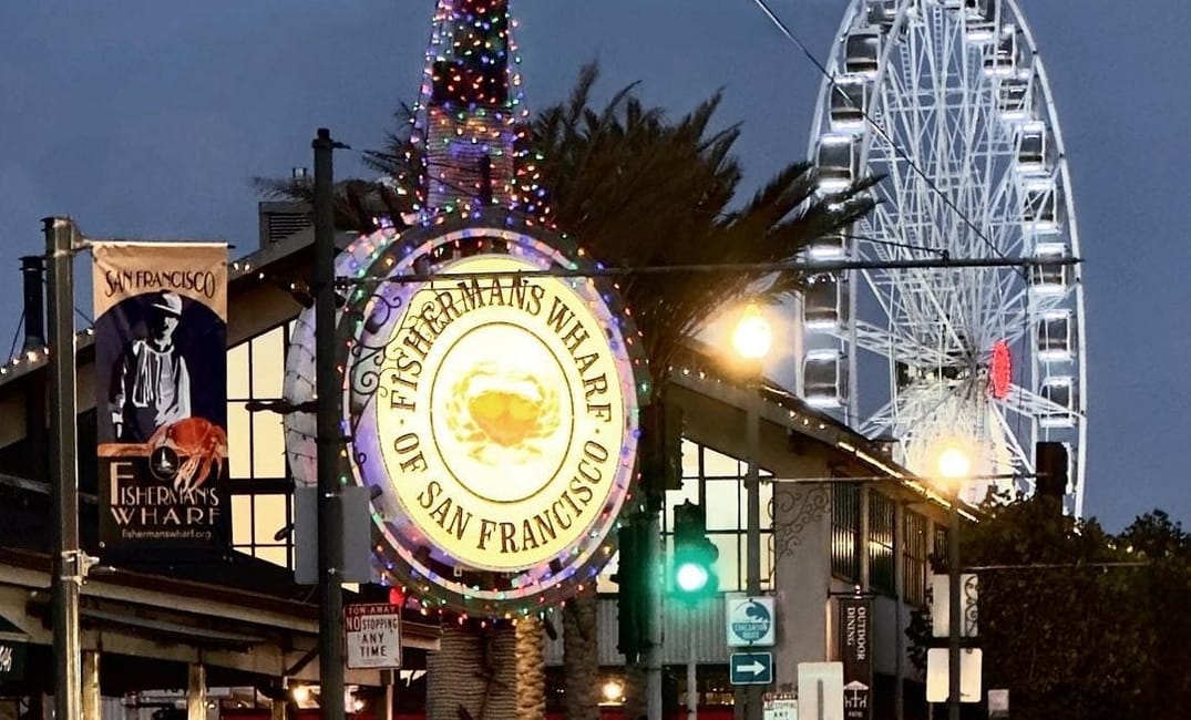 SkyStar Ferris Wheel arrives at Fisherman’s Wharf just in time for the holidays
