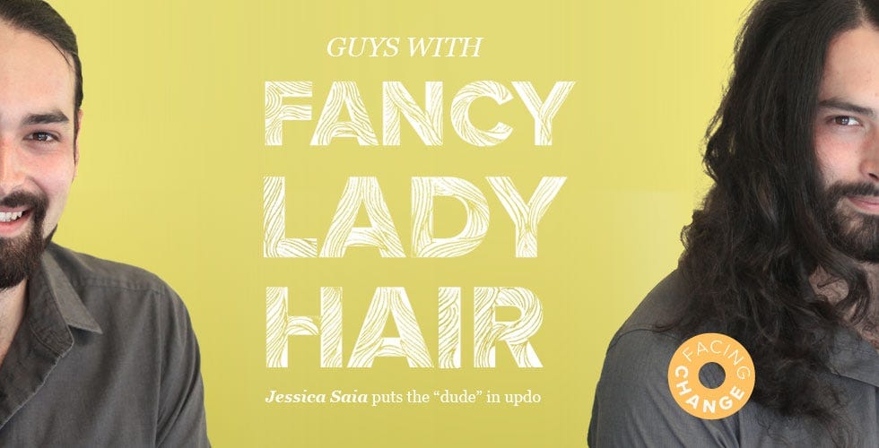 Guys with Fancy Lady Hair