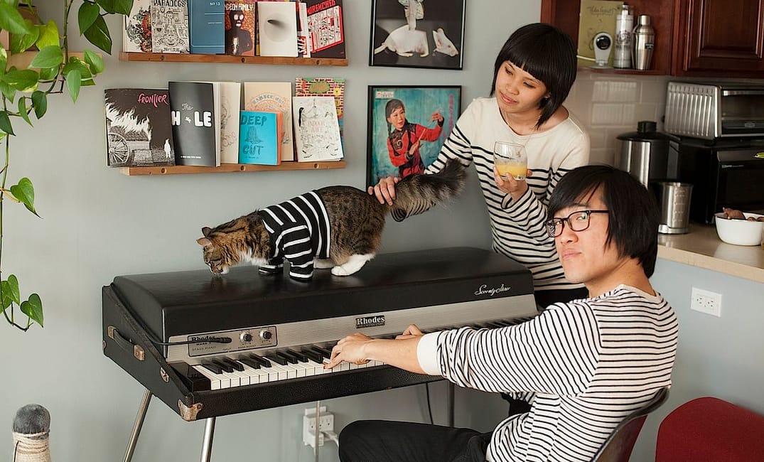 Portraits of Cats Dressed in Matching Outfits with Their Owners — The Bold Italic — San Francisco