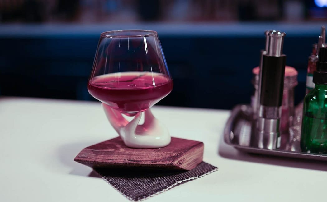 Modern Japanese Bar Iris serves some of the most ambitious cocktails around