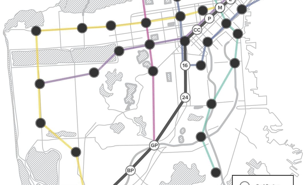 The BART Map of Our Dreams — The Bold Italic — San Francisco