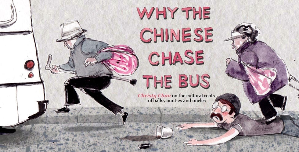 Why the Chinese Chase the Bus