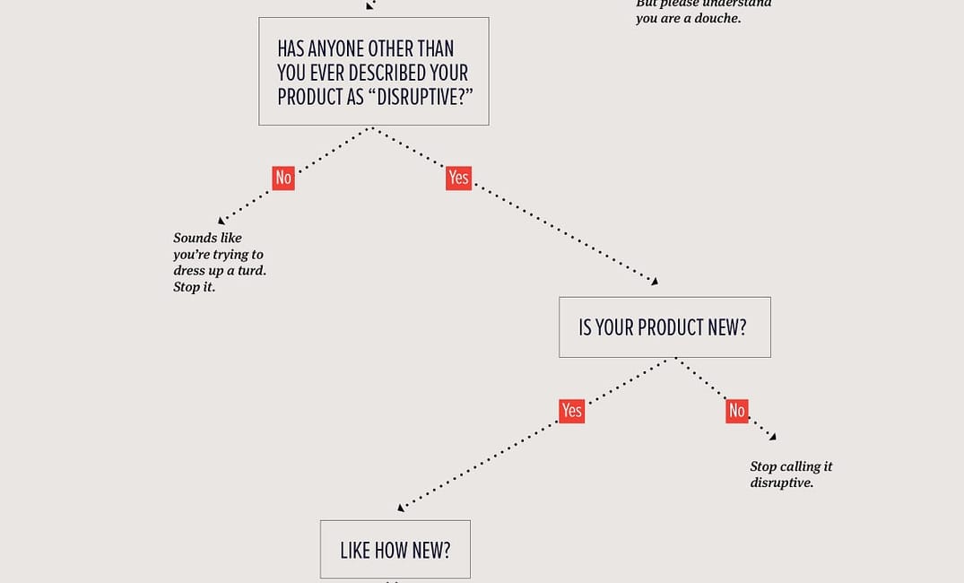 Should You Call Your Product Disruptive? — The Bold Italic — San Francisco