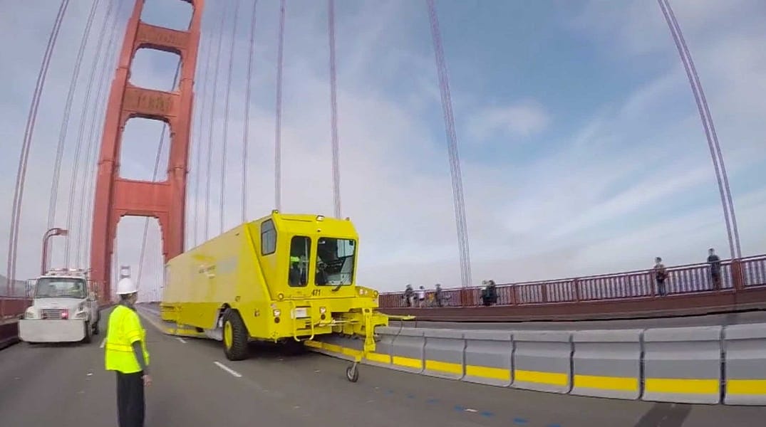 You Need to Watch The Golden Gate Bridge Zipper In Action — The Bold Italic — San Francisco