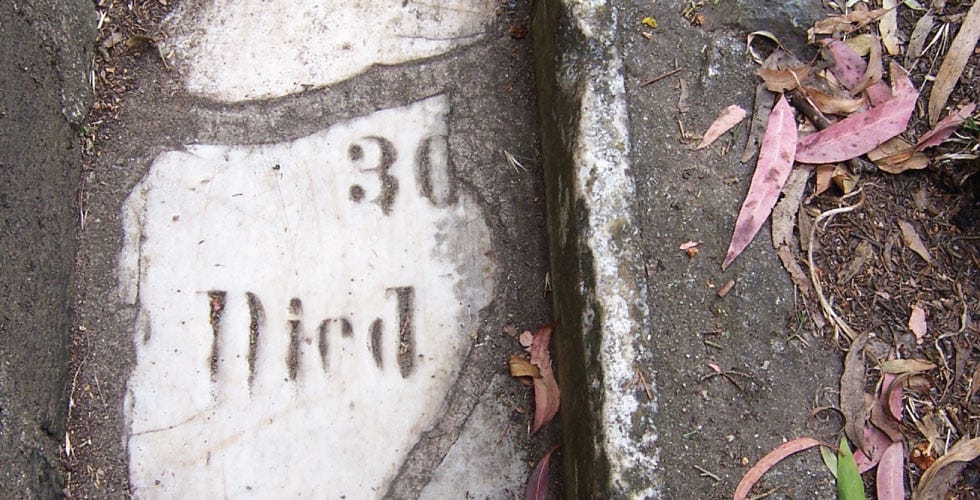 The Gutters in Buena Vista Park are Made Out of Old Headstones — The Bold Italic — San Francisco
