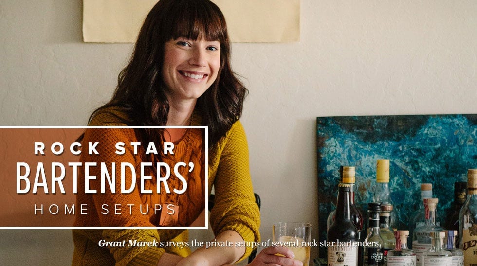 Rock Star Bartender’s Home Setups — The Bold Italic — San Francisco