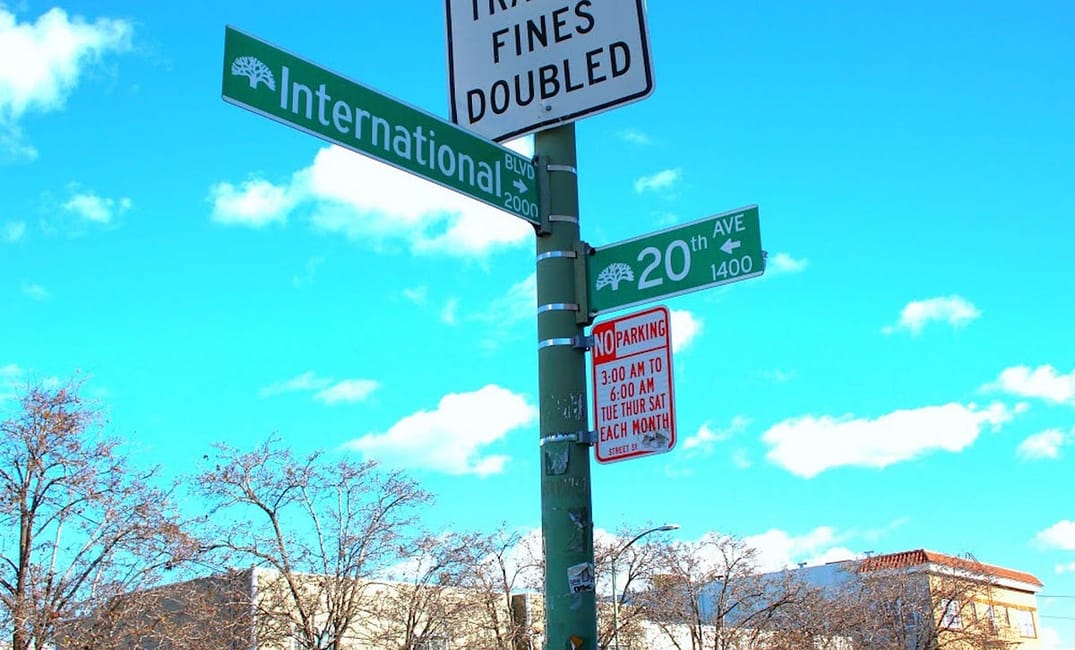 Eating Internationally on International Boulevard in Oakland
