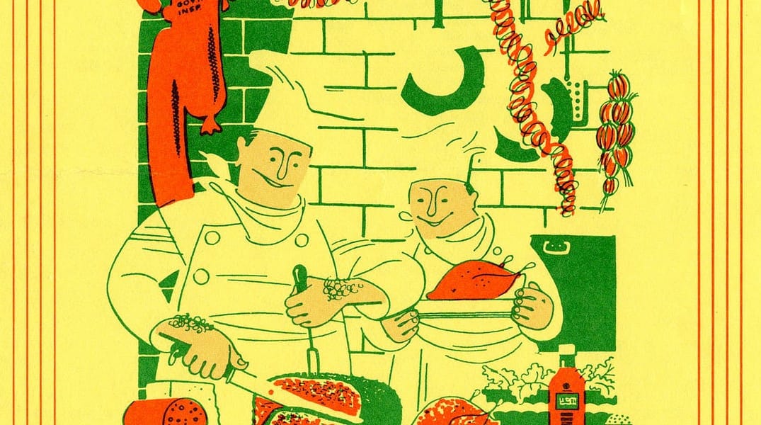 Cool Vintage Menus from Classic LA Restaurants
