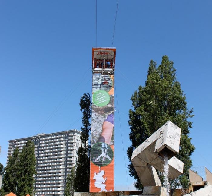 Ride the Urban Zipline at the Embarcadero — The Bold Italic — San Francisco