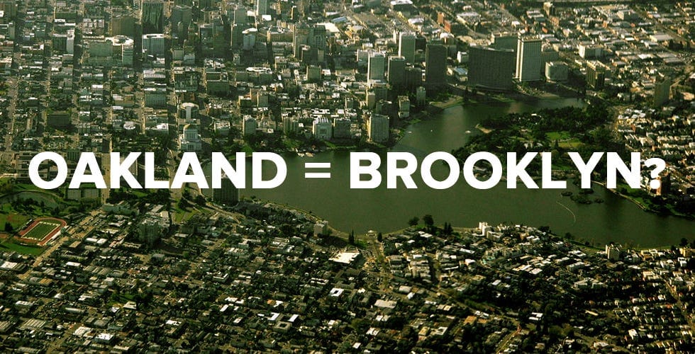 How Apt is the Oakland-Brooklyn Comparison Anyway? — The Bold Italic — San Francisco