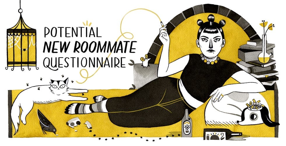 Potential New Roommate Questionnaire — The Bold Italic — San Francisco