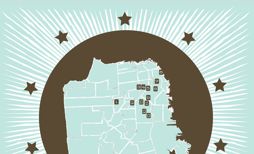 The San Francisco Whiskey Map — The Bold Italic — San Francisco