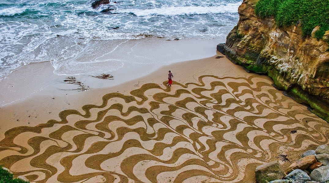 Local Artist Makes Epic Sand Art — The Bold Italic — San Francisco