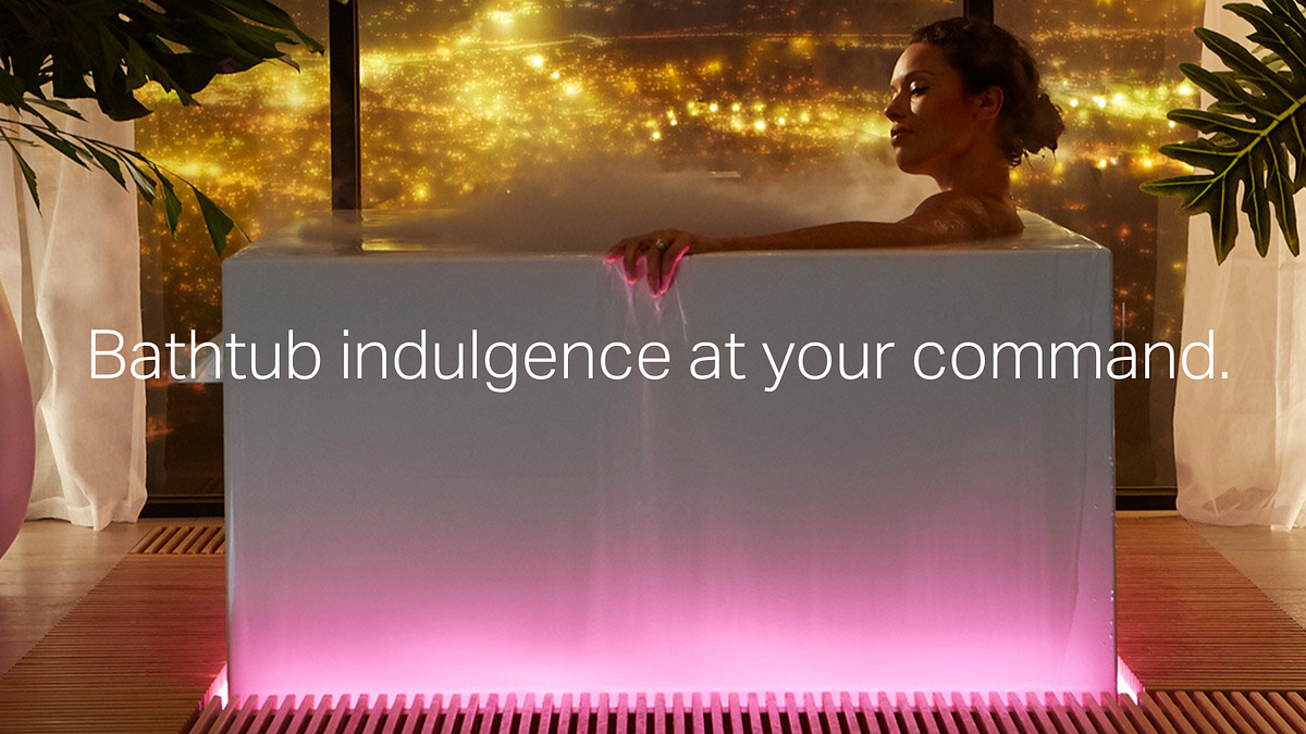 This Smart Tub Has a Literal Fog Machine For All Your Bath Time Rave Needs