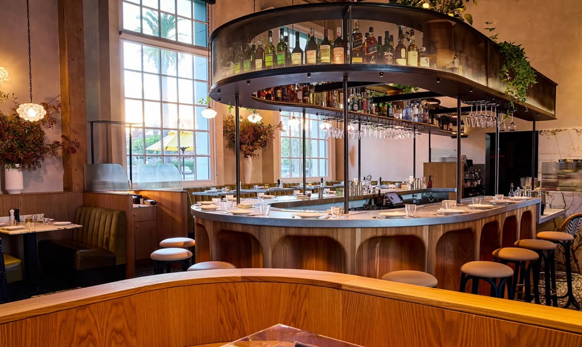 This is the new Bon Délire on the Embarcadero