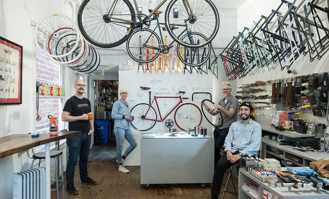 Inside the Mission Bicycle Factory (Photos)