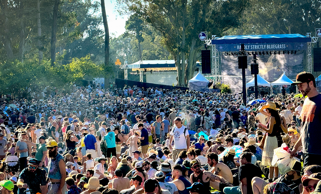 Hardly Strictly Bluegrass brings sunburns, surprises, and singalongs