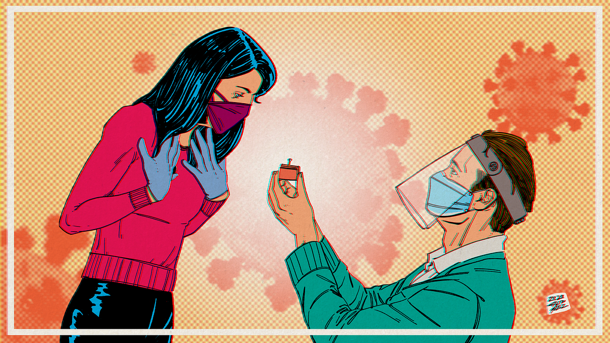 I Got Engaged to the Person I Started Dating During the Pandemic