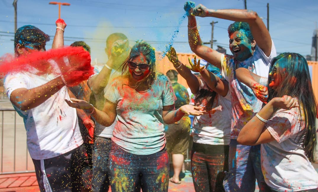 Photos from San Francisco’s Holi Celebration, the Indian Festival of Colors