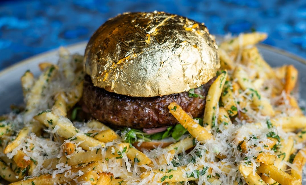 This $50 San Francisco Burger is Covered in Gold