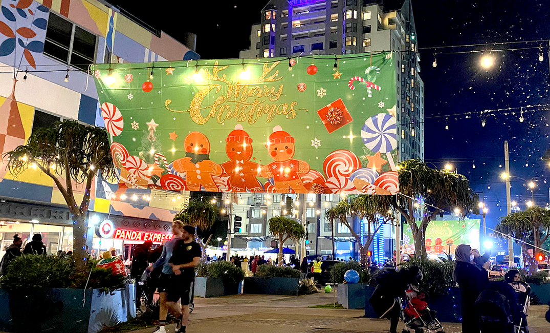 The annual Fillmore block party warmed my holiday spirit