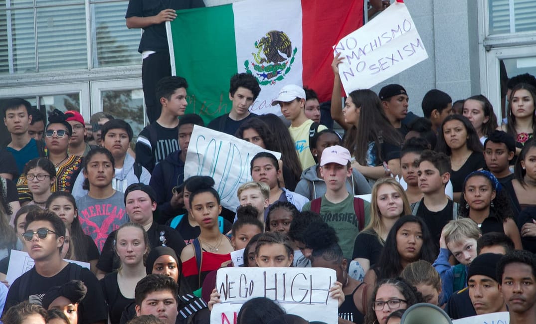 Berkeley High School Students Just Staged a Huge Walk-Out (Photos)