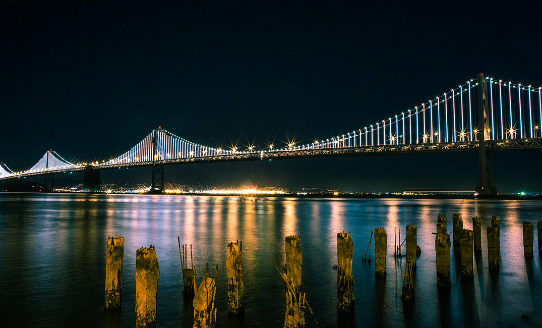 Love, loss, and the Bay Bridge lights