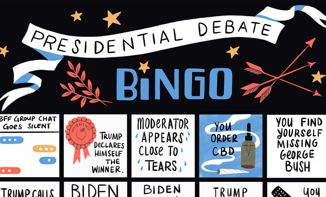 The 2020 Presidential Debate Bingo Card (Or Drinking Game)