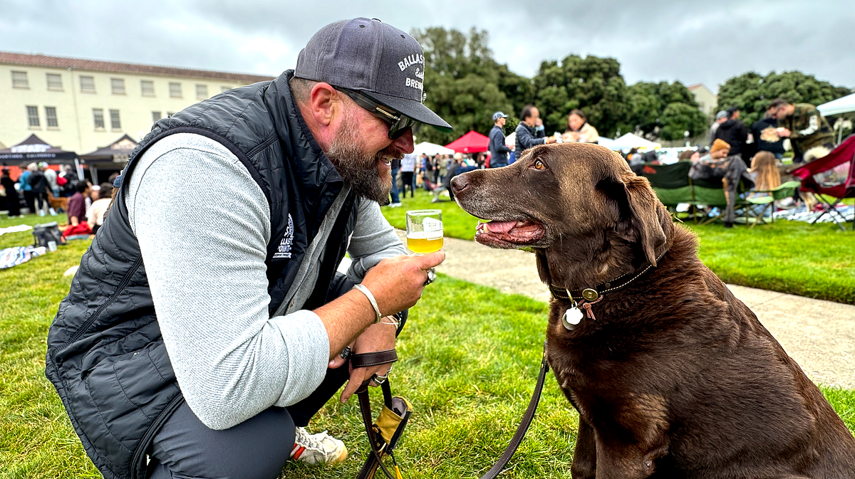 Families, dogs, and local brews take over the Presidio