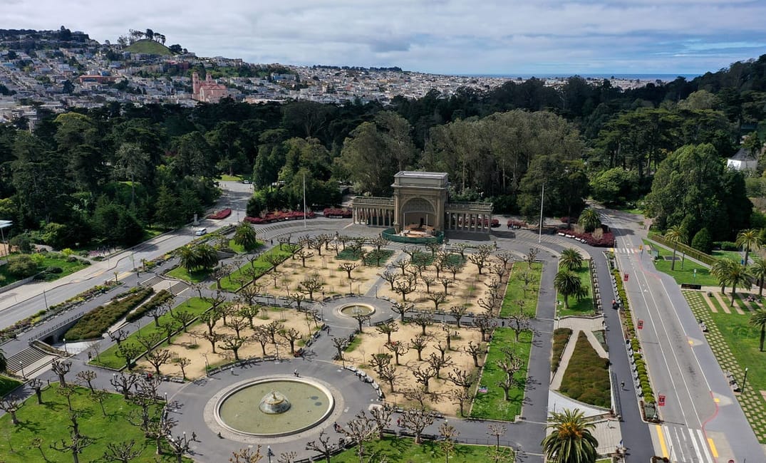 My Favorite Corner of SF: The Music Concourse at Golden Gate Park