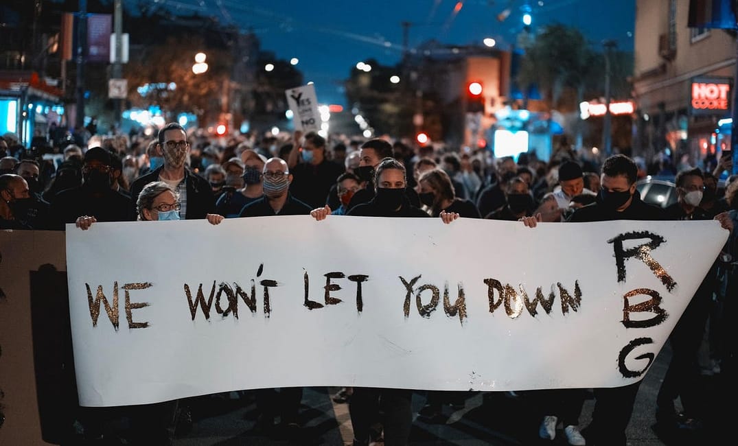 PHOTOS: The Castro Mourns RBG