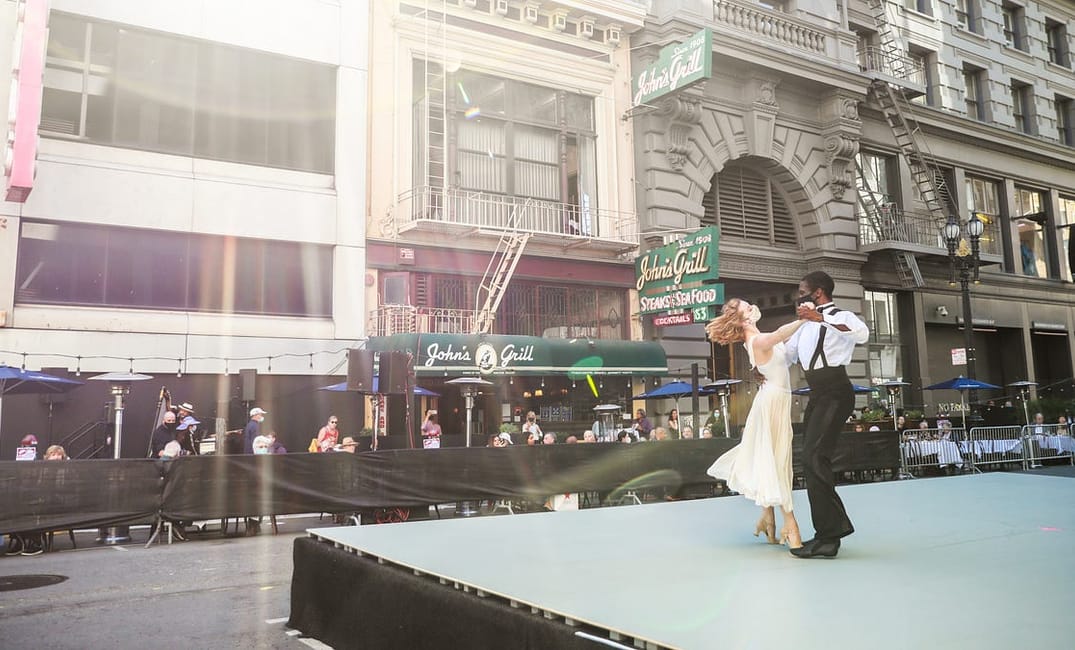A Pandemic Show: Ballet in the Middle of a San Francisco Street