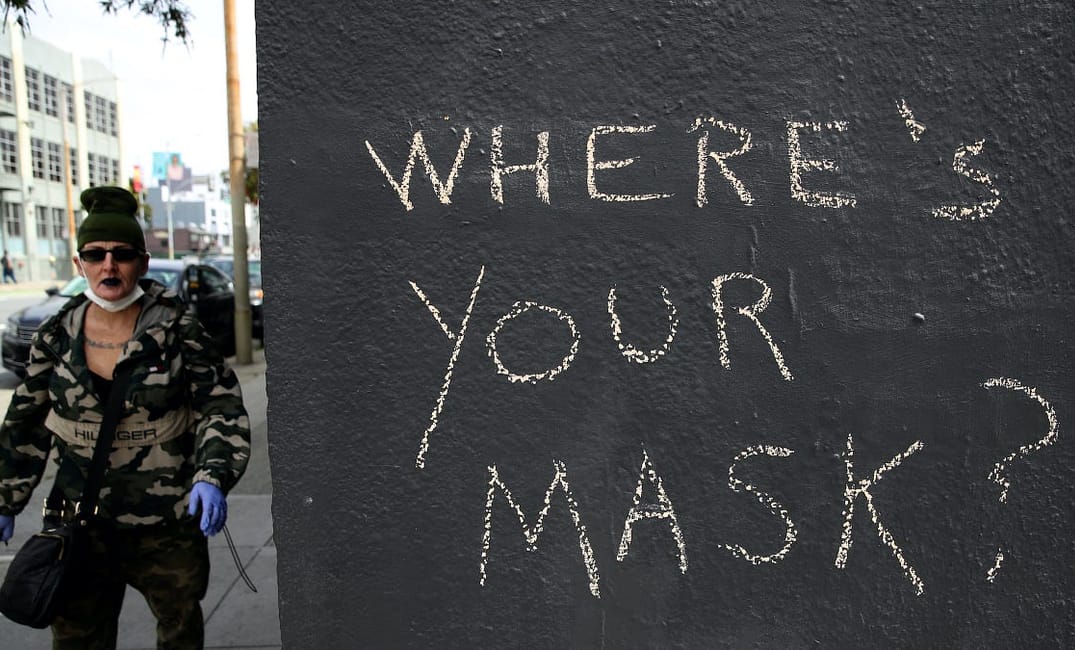 I Asked 100 People to Put on a Mask — And Got a Lot of Middle Fingers