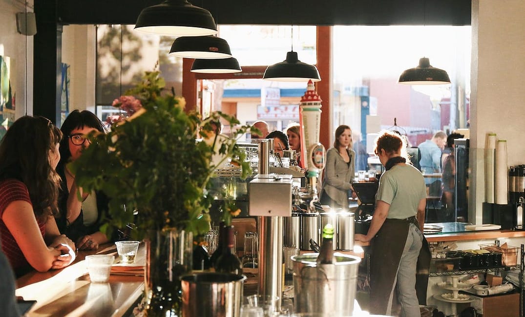 At These Cafés in Oakland, People Actually Talk to Each Other