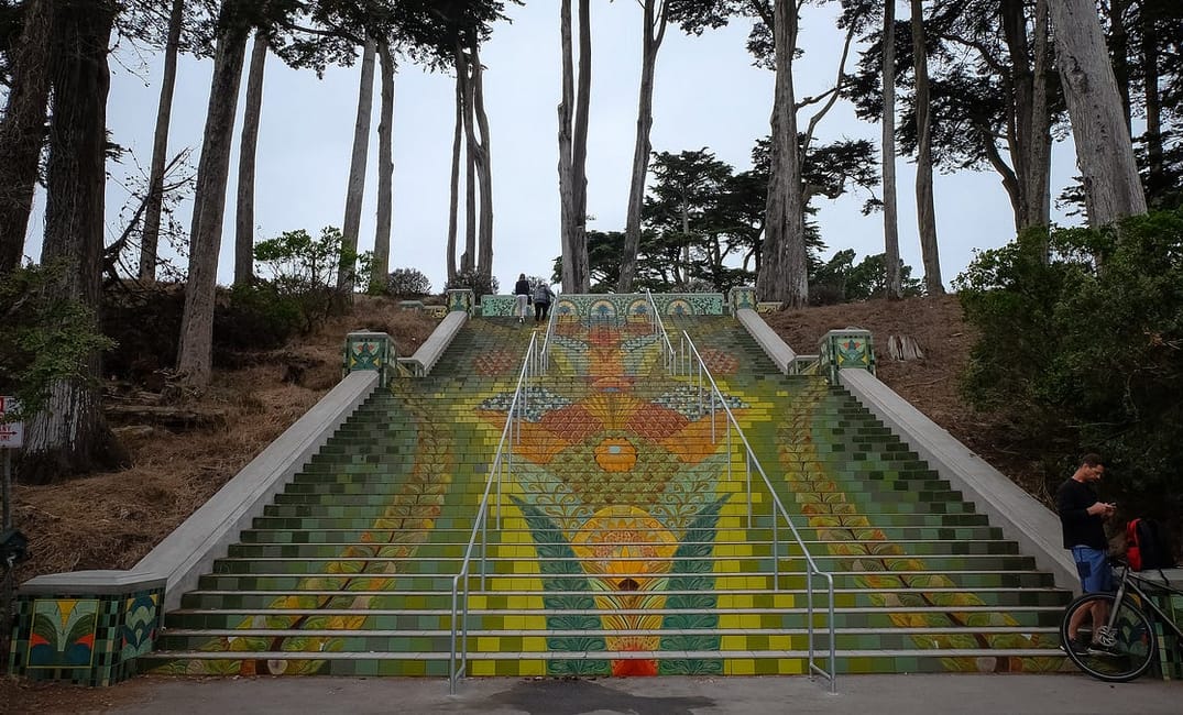 My Favorite Corner of San Francisco: The Lincoln Park Steps