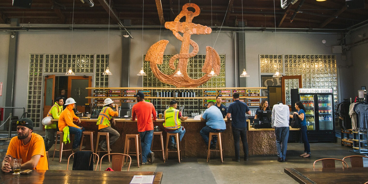 San Francisco’s oldest brewery: Anchor Brewing Company