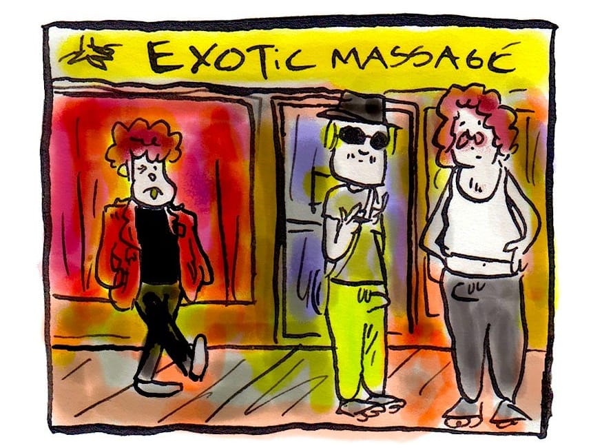 I Lived above an Illegal Massage Parlor