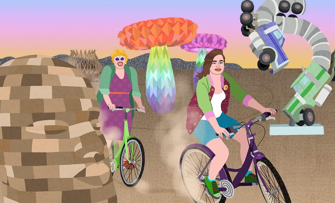 What I Learned Going to Burning Man With My Mom at Age 15