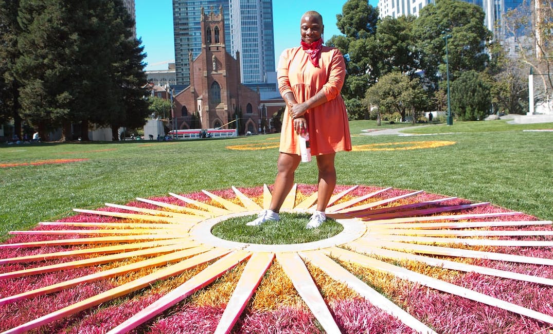 San Francisco’s New Social Distancing Circles Are Bold and Beautiful