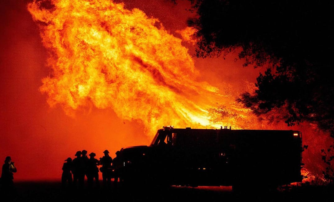 Trump Tweets About Other Things as California Burns