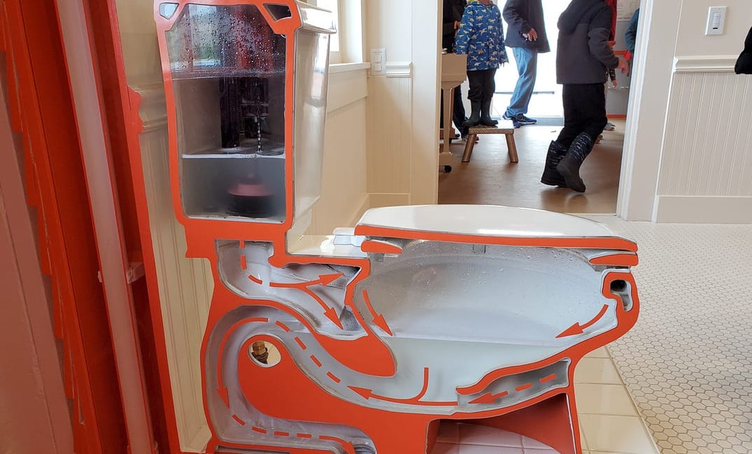 BADM Has a See-Through Toilet Your Kids Can Flush to Their Heart’s Content