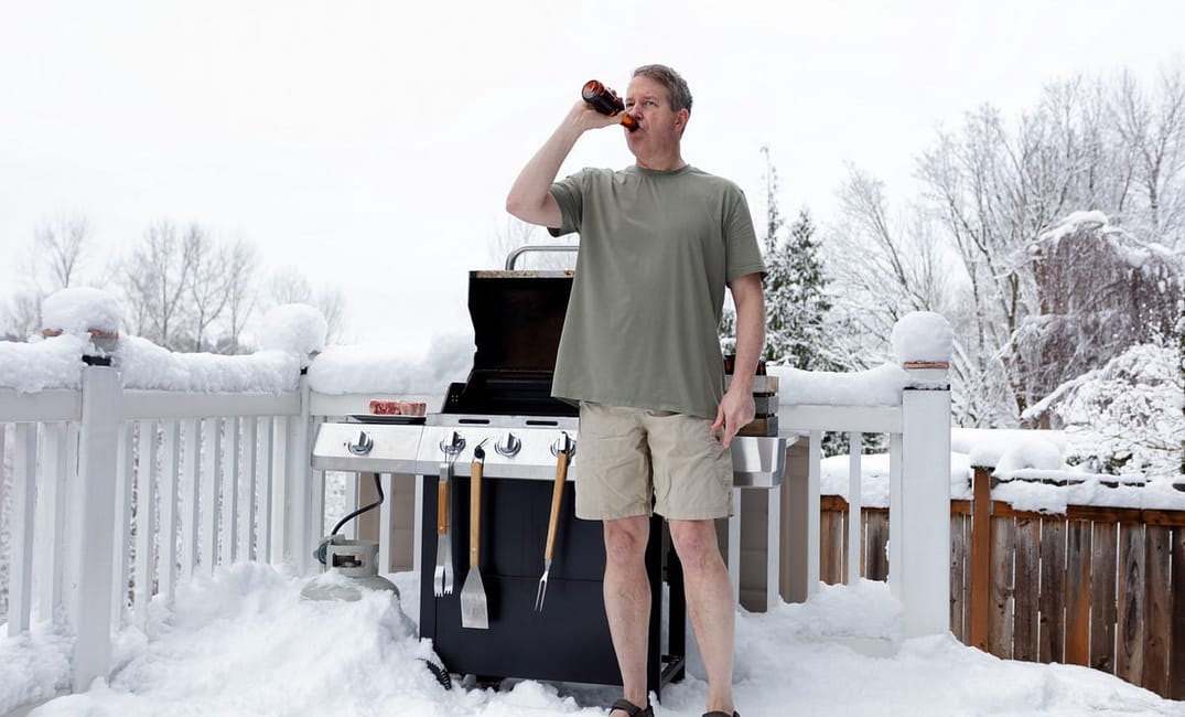 A Guide to Maintaining Your Manliness When Cold